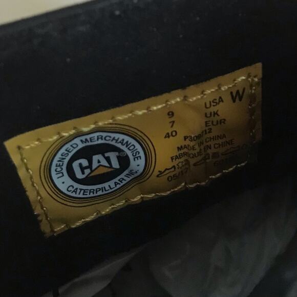 CAT Footwear Kiley Leather Tweed Ankle Boot - Picture 7 of 9